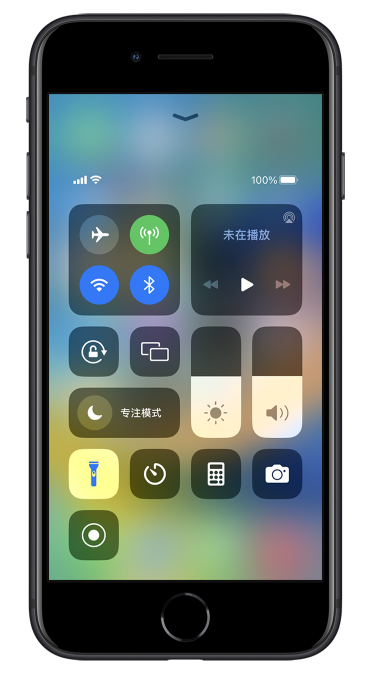 周矶管理区苹果14维修分享苹果iPhone 14 Pro手电筒开启方法 